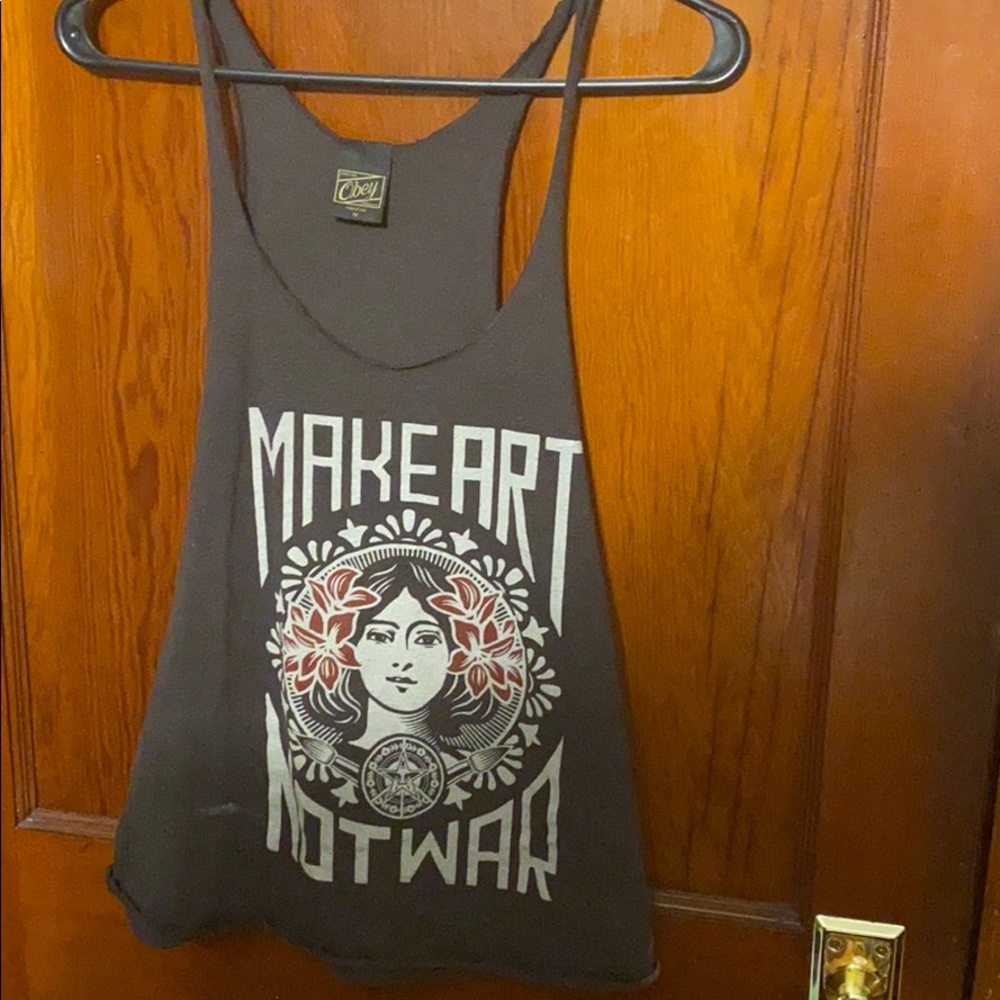 Make art not war tank!